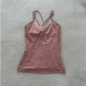 lululemon Free To Be Tank size 10 in Pastel Pink